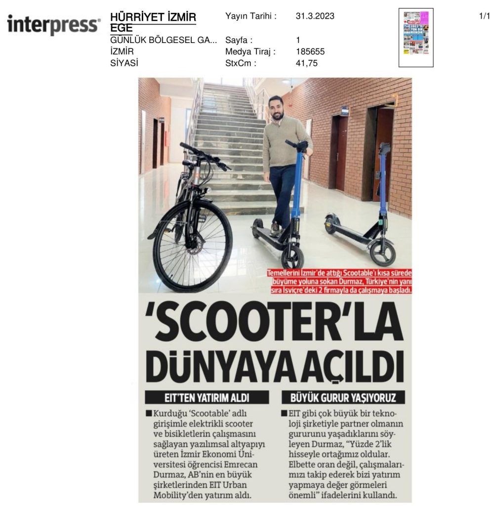 Hürriyet - Scooterla Dünyaya Açıldı